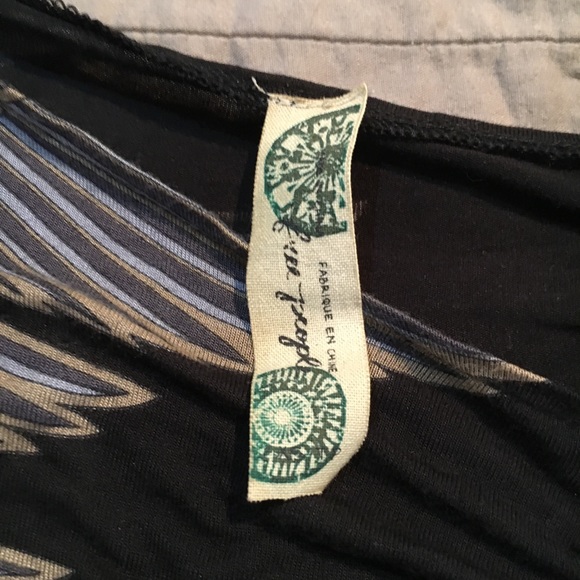 Free People swoop neck dinner dress XS - Picture 6 of 7